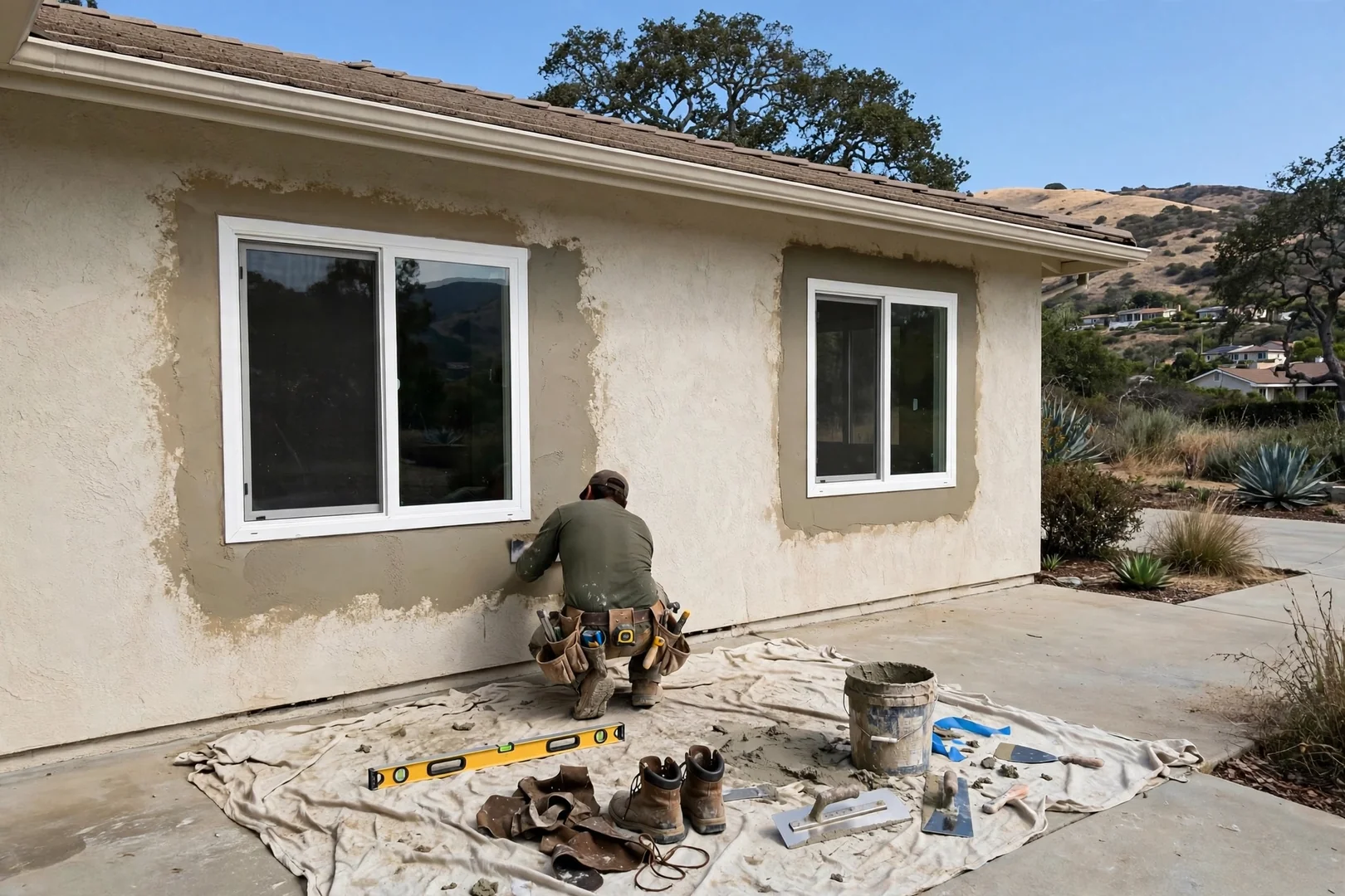 Full-Frame Install on a Ranch-Style Home